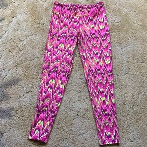 girls Reebok yoga pants size large (12-14)